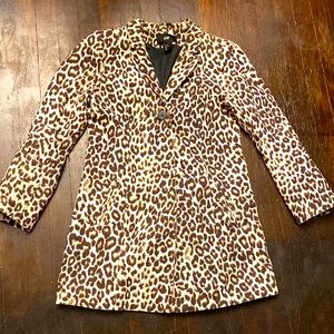 H&M Leopard Print Jacket